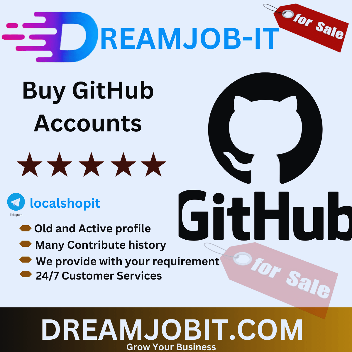 Buy GitHub Accounts