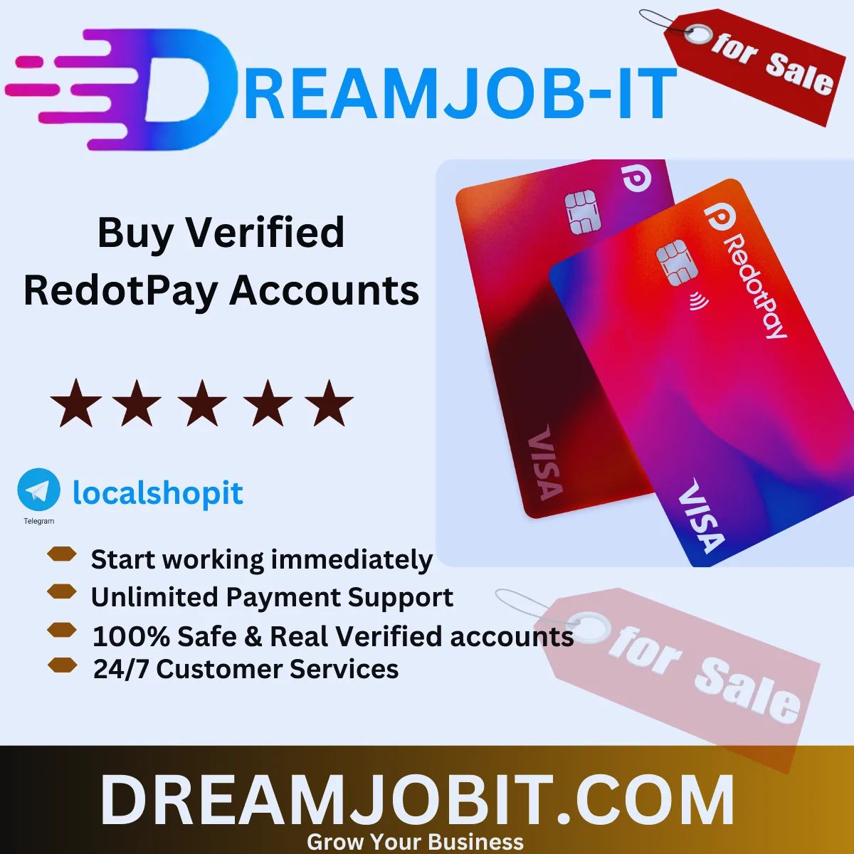 Buy Verified RedotPay Accounts